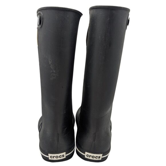 Crocs Jaunt Tall Boots women's Size 5 - Picture 4 of 9